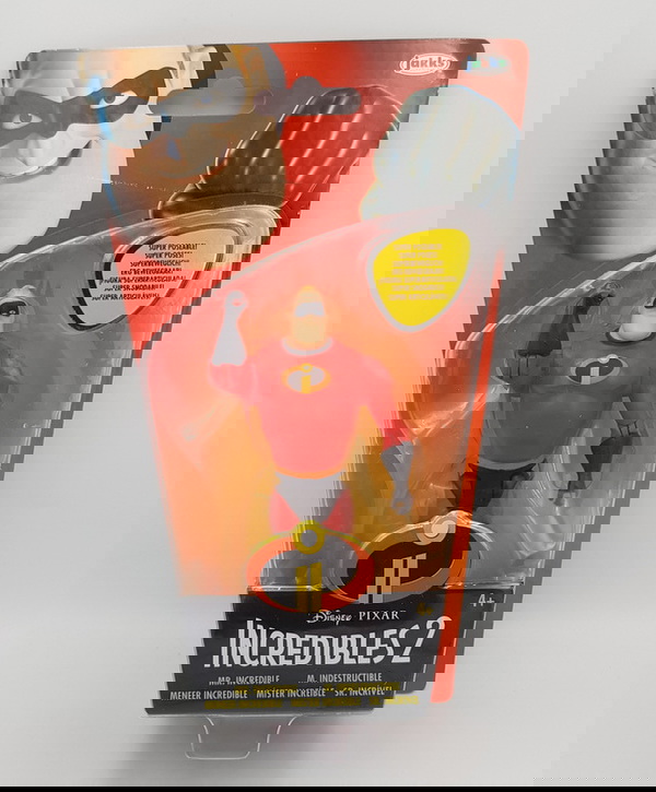 Jakks Pacific Mr Incredible 10cm New Plastic Action figures 